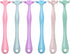 Design Colorful Floss Holder Reusable Dental Floss Handle Adults and Kids NO-Waste Floss Picksfloas Holder Flosser (PinkBlueGreenYellowPurpleLight...