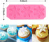 Rainmae 6 Pcs Christmas Snowflake Cake Silicone Fondant Molds, 3D Snowflake Winter Frozen Party Cupcake Topper Decorating Tools, Silicone Chocolat...
