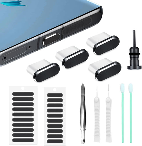 USB C Dust Plug Dust Cover for Phone USB Type C Charging Port Speaker Anti Dust Protection Cover Kit......