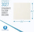 Dynarex DynaGinate Calcium Alginate Wound Dressing - Sterile, Non-Stick Topical Wound Pads - Absorbent Gel Patches for Moderate to High Exuding Cu...