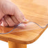 12x28 inch Clear Plastic Table Cover Protector Transparent Rectangular Tablecloth 1.5mm Thick Vinyl Desk Pad Protector Mat for Kitchen Countertop ...