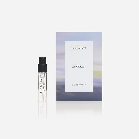Lake & Skye Apaaray Eau de Parfum Sample, 0.06 fl oz (2ml) - Floral, Woody, Warm...