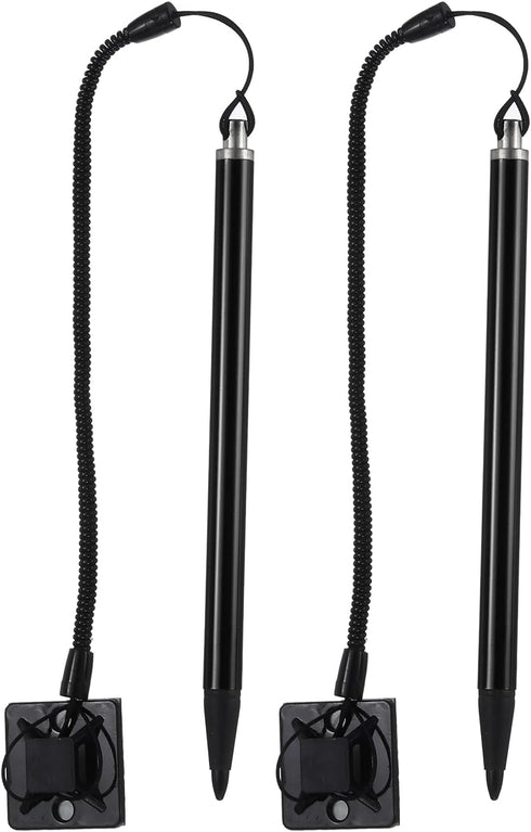 MECCANIXITY 2pcs Stylus Pens for Resistive Touch Screens Spring Resistance Capacitive Stylus Pen for Car Navigation GPS POS, Black...