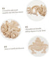 Garneck 4PCS Wood Carved Corner Onlay Applique Frame Unpainted Furniture Corner Applique Supplies Wall Cabinet Decor...