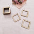 30PCS DIY Unfinished Wood Squared Diamond Hoop Earring Findings,Wood Findings for Earring Making,Diamond Earring Hoops for Macrame (2")...
