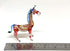 Giraffe Miniature Figurine - Hand Blown Glass Animal Sculpture - Tiny Collectible Art Gift for Wildlife Lovers Home Décor (3.5" Multi-Red)...
