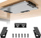 3 PCS Under Desk Laptop Mount with Anti-Scratch Felt Board,Under Desk Laptop Holder Tray,Durable Under Desk Shelf for Laptop/Keyboard Storage...