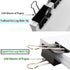 Extra Large Binder Clips 2.4 Inch Length for Office (8 Pcs)...