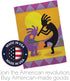 Breeze Decor Kokopelli Garden Flag Regional Southwest Desert Cactus Country Succulent Particular Area House Decoration Banner Small Yard Gift Doub...