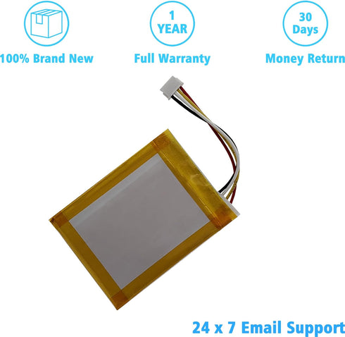 L0721-LF 1000mAh Battery Compatible with JBL Clip 3 / Clip 3AN / Clip 3SAND Waterproof Bluetooth Speaker with Tools Battery Part NO Clip3 Clip3AN ...