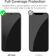 JETech Full Coverage Screen Protector for iPhone 11/XR 6.1-Inch, Black Edge, Tempered Glass Film with Easy Installation Tool, Case-Friendly, HD Cl...