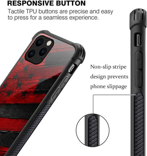 DJSOK Compatible with iPhone 13 Pro Max Case?Design Pattern Back Bumper Anti Scratch Reinforced Corners Soft TPU Caver,Cases for Men Women-Black r...