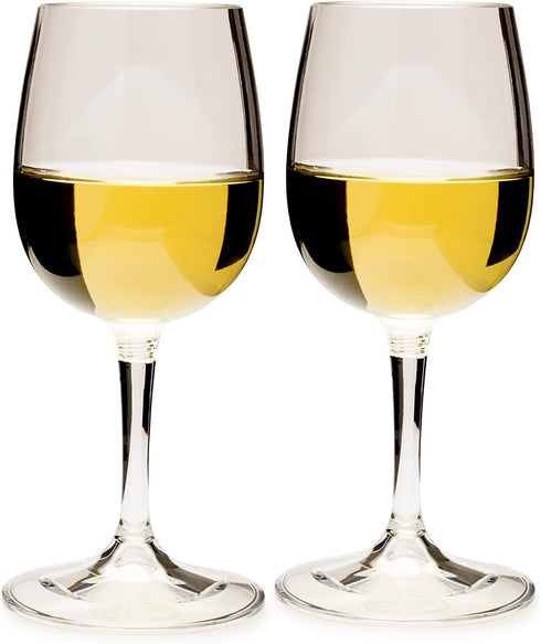 GSI Outdoors Nesting Red Wine Glass Set...