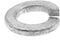 Prime-Line 9082288 Medium Split Lock Washers, 3/8 In., Hot Dip Galvanized Steel (100 Pack)...
