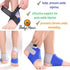 BodyMoves Kid's Ankle brace support PLUS Hot and Cold Ice Pack (Active Blue, MED for Big KIds (US 3.5-7))...