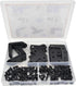24 Pack L Bracket Corner Brace Sets, 1.57x1.57 Inch Black Stainless Steel 90 Degree Right Angle Brackets Fastener L Braces with 88 Screws for Wood...