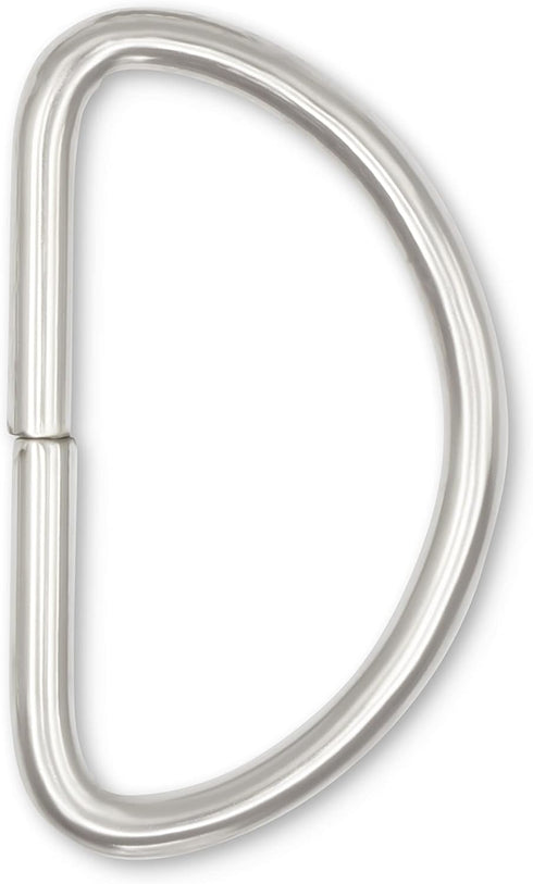 Dritz 1-1/2", 4 pc D Rings, 1-1/2-Inch, Nickel 4 Count...