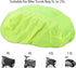 20L Bicycle Rear Rack Rain Cover Bike Trunk Rain Cover Green...
