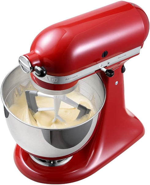 Flex Edge Beater for KitchenAid 4.5/5 QT Tilt Head Stand Mixer, Beater with Double Silicone Edge, Mixer Paddle, Perfect 4.5/5 Quart Tilt Head Stan...