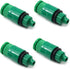 MroMax 4Pcs Hose Tap Connector, Connected to G1/2 or G3/4 Threaded, Suitable for 4/7mm Hose, Quick Connector Hose Pipe Adapter, Faucet Nozzle for ...
