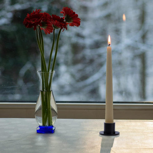 2PCS Black Taper Candle Holders, Matte Iron Candlestick Holders Centerpieces for Home Decoration, Wedding Anniversary, Party, Housewarming Gifts....