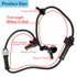 19181873 ABS Wheel Speed Sensor Front Left/Right,Fit for Chevrolet Silverado Express Suburban Tahoe GMC Savanna Sierra Yukon XL Cadillac Escalade ...