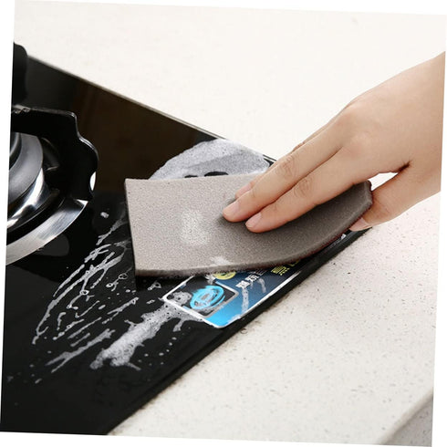 2 Rolls Emery scrub sponge kitchen cleaning brush kitchen sponges non abrasive scrub pad dish brush scrubber sponges replaceable dish sponges Mult...