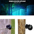 VinBee 20pcs Black Electric Fence Insulator Screw-In Insulator Fence Ring Post Wood Post Insulator Fence Post Insulator...