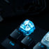 Gaming Resin Artisan Keycaps OEM,Polar Bear Keycap,Handmade ESC Custom Keycaps for Cherry MX Switches Gaming Mechanical Keyboard,Transparent Backl...
