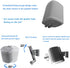 Wall Mount Bracket for SONOS ONE/SONOS ONE SL/SONOS Play 1 Speaker (Swivel and Tilt,Compatible with Both SONOS ONE/ONE SL/SONOS Play 1, Black Sing...