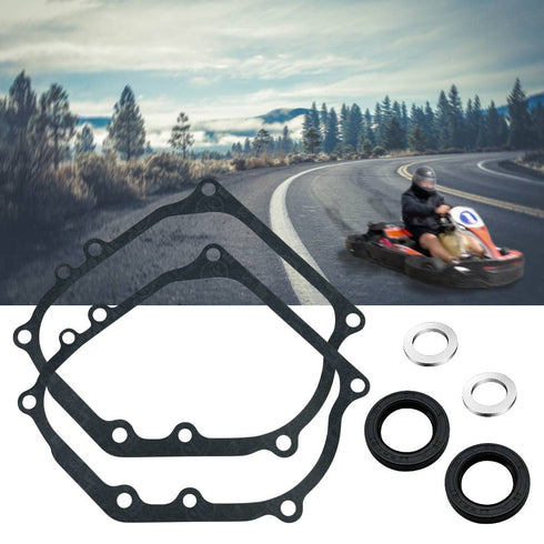 Crank Case Side Cover Gasket Oil Seal Kit 212cc for Predator 212 Honda GX160 GX200 Go Karts Mini Bikes Coleman Baja 196cc 200cc 224cc Stage 1...