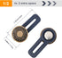 6 PCS Pants Extender Button, Luxiv Waistband Extender Buttons for Men and Women, Jeans Waist Extender Metal Buttons No Sew Button for Extender Jea...