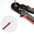 AWG12 Wire Ferrules Terminals, 250pcs AWG12 Terminal Connector Wire Insulated Cord Pin Ends Terminals for Electric, Industrial, Chemical Industry,...