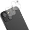 kwmobile Camera Lens Protector Compatible with iPhone 15 (2 Pack) - Clear Tempered Glass Phone Lenses Protectors......