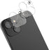 kwmobile Camera Lens Protector Compatible with iPhone 15 (2 Pack) - Clear Tempered Glass Phone Lenses Protectors......