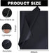 BEISHIDA 100 Sheets Black Tissue Paper,Black Wrapping Paper,Tissue Paper for Gift Bags,14"x20"Gift Wrap Tissue Paper Bulk for DIY Crafts Gift Wrap...