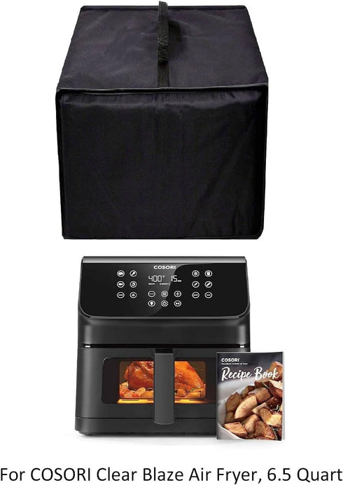 Air Fryer Dust Cover Case Waterproof Cover compatible for COSORI Air Fryer Turbo Blaze 6.0QT/Pro II 5.8QT/6.5QT Machine washable(15.7”D×13.7”W×12....