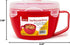 Rapid Soup Mug | Microwaveable Soup & Noodle Cooker | Enjoy Hot Soups Anytime | Ideal for Dorm, Small Kitchen, or Office | Dishwasher-Safe, Microw...