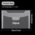 24 Pcs Stamp and Die Storage Pockets, 5×7 Inch Craft Die Storage Envelopes for Die Cut, Die Cut Storage Envelopes Bags...