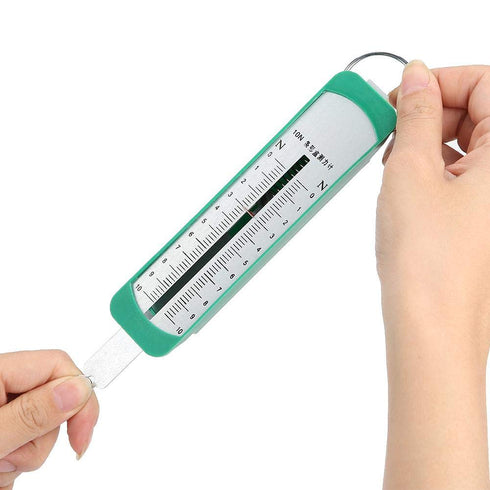 Newton Force Meter Spring Scale 10N Newton Meter Spring Dynamometer Physics Mechanical Experiment Instrument...