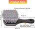 Car Wheel Brush Tire Brush Wheel Cleaner Brush for Car Rim, Soft Bristle Cleaning Brush Car Wash Brush Clean Tires & Wheel Releases Dirt and Road ...