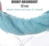 Soft 12 Pack Baby Washcloths - Extra Absorbent Wash Clothes for Newborns, Infants and Toddlers - Suitable for Baby Skin and New Born - Microfiber ...