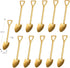 20 Pack Shovel Shape Demitasse Espresso Spoons, 4.7 Inches Stainless Steel Mini Coffee Spoons, Small Spoons for Dessert,Tea, Appetizer, Party Supp...