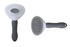 Easy-Clean Slicker Brush for Dogs, Cats & Bunnies - Gentle De-shedding & Grooming Tool with Ergonomic Handle, Push Button Self-Cleaning, Suitable ...