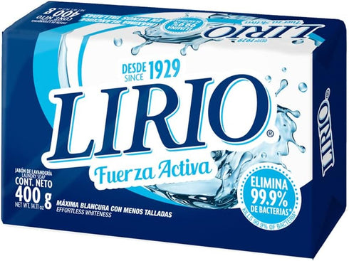 White Laundry Soap - 14.1 oz,(Lirio)...