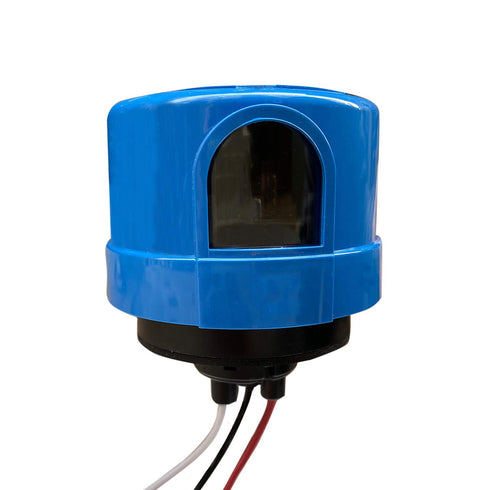 AC 120V-277V Twist Lock Photoelectric Switch with Photocell Sensor Receptacle Set, Dusk to Dawn Auto Post Eye Photocell Switch and Photo Control B...