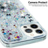 Compatible with iPhone 13 Pro Max Case Bling Glitter Case for Girls Women 3D Creative Anti-Fall Quicksand Liquid Soft Phone Case Compatible for iP...