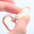 15 Pcs Oval Ring Lobster Clasp Claw Push Gate Trigger Clasps Swivel Snap Hooks for Leather Craft Straps Lanyard Ribbons (Gold,1 inch)...