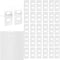 60 PCS (30 Sets) Vertical Blind Repair Tabs of blind repair kit/vertical blind repair kit/blind fixer tabs/Clear Vertical Blind Repair Tabs/Vertic...
