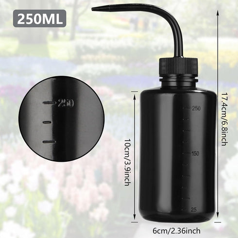 6Pcs 250ml Tattoo Wash Bottle 8oz Narrow Mouth Squeeze Bottle Safety Rinse Bottle, Lash Water Bottle Squeezer Washing Bottle for Medical Lab Tatto...
